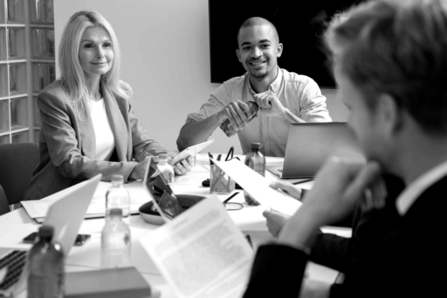 Professional budgeting workspace with calculator and financial documents